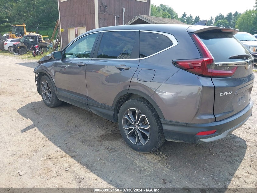VIN 7FARW2H56NE050111 2022 HONDA CR-V AWD EX