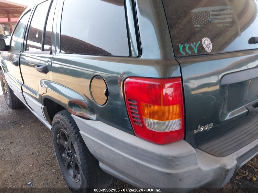 2000 Jeep Grand Cherokee Laredo VIN: 1J4G248S6YC297852 Lot: 39952155