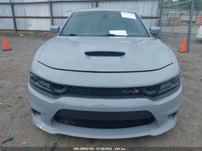 2021 Dodge Charger Scat Pack Rwd VIN: 2C3CDXGJ3MH661827 Lot: 39952158