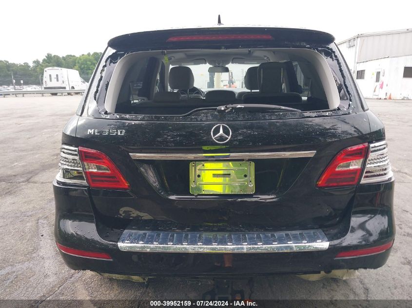 2013 Mercedes-Benz Ml 350 VIN: 4JGDA5JB4DA134131 Lot: 39952159