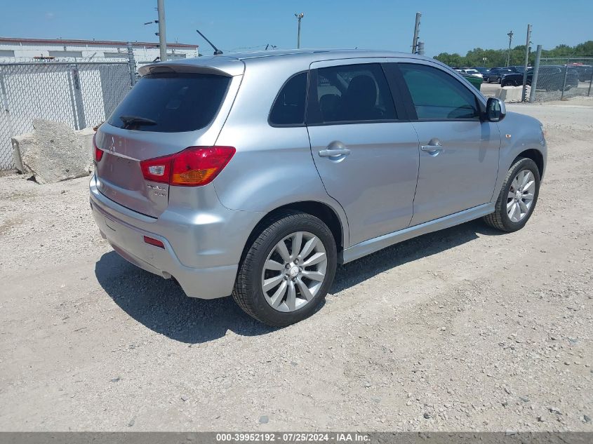 2011 Mitsubishi Outlander Sport Se VIN: JA4AP4AU6BZ010663 Lot: 39952192