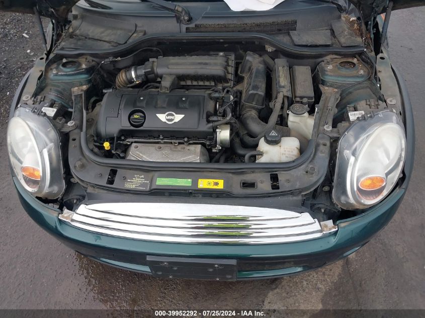 2010 Mini Cooper VIN: WMWMF3C59ATZ65798 Lot: 39952292