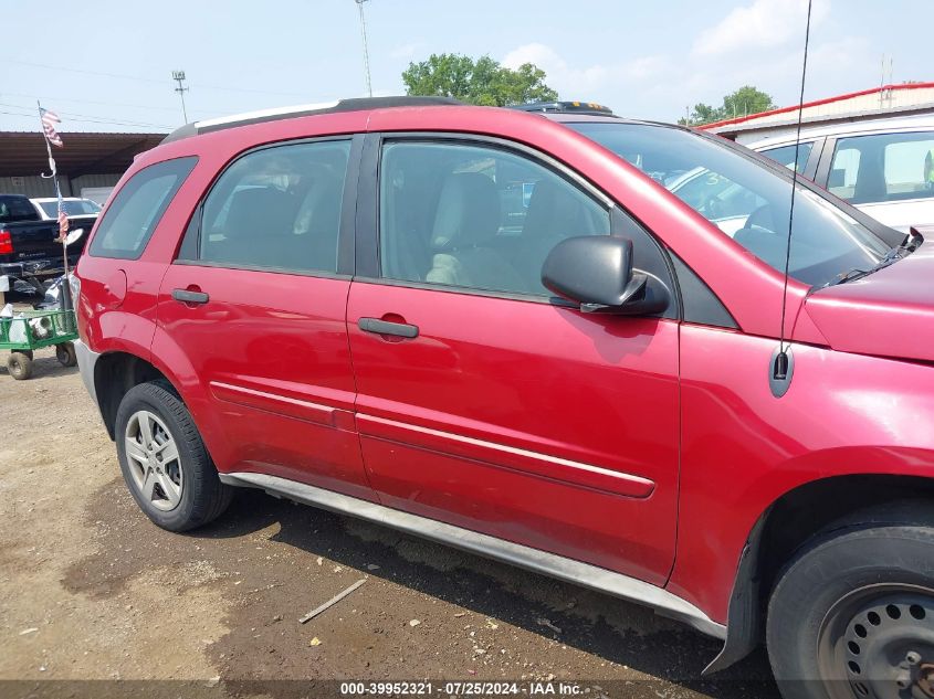 2005 Chevrolet Equinox Ls VIN: 2CNDL13F256203660 Lot: 39952321