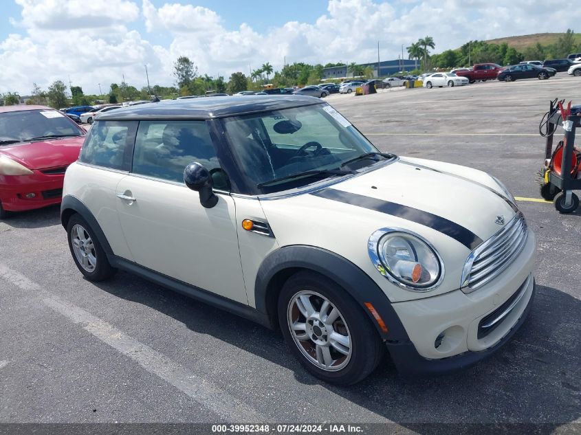 WMWSU3C5XDT549034 | 2013 MINI HARDTOP