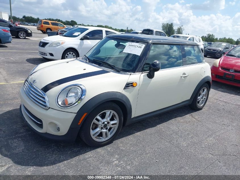 WMWSU3C5XDT549034 | 2013 MINI HARDTOP