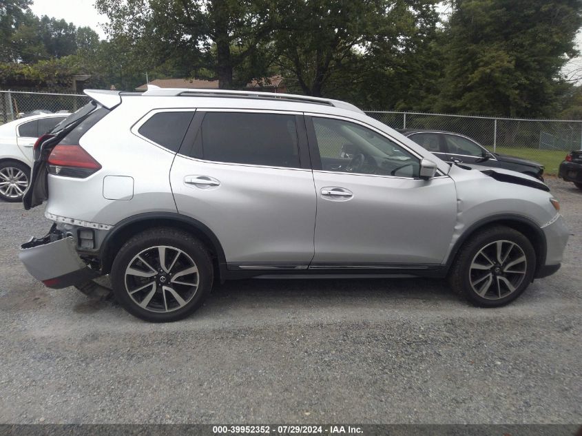 2020 Nissan Rogue Sl Intelligent Awd VIN: 5N1AT2MVXLC724905 Lot: 39952352