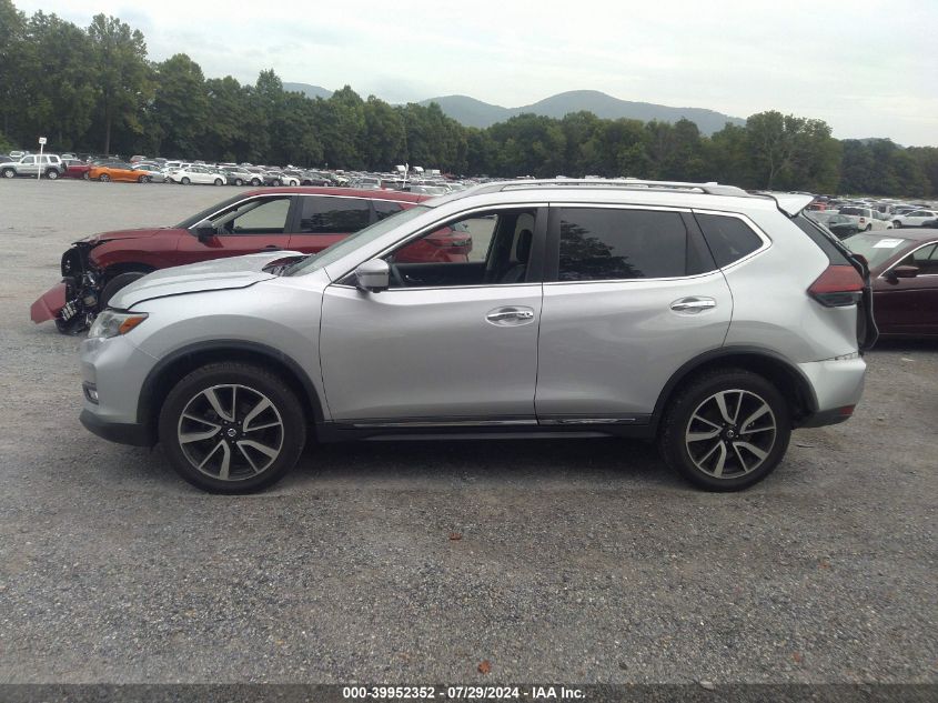 2020 Nissan Rogue Sl Intelligent Awd VIN: 5N1AT2MVXLC724905 Lot: 39952352