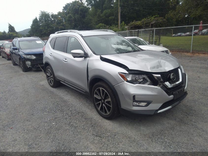 2020 Nissan Rogue Sl Intelligent Awd VIN: 5N1AT2MVXLC724905 Lot: 39952352