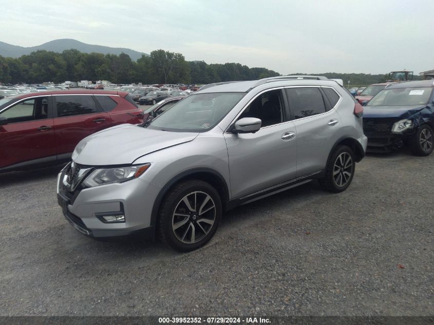 2020 Nissan Rogue Sl Intelligent Awd VIN: 5N1AT2MVXLC724905 Lot: 39952352