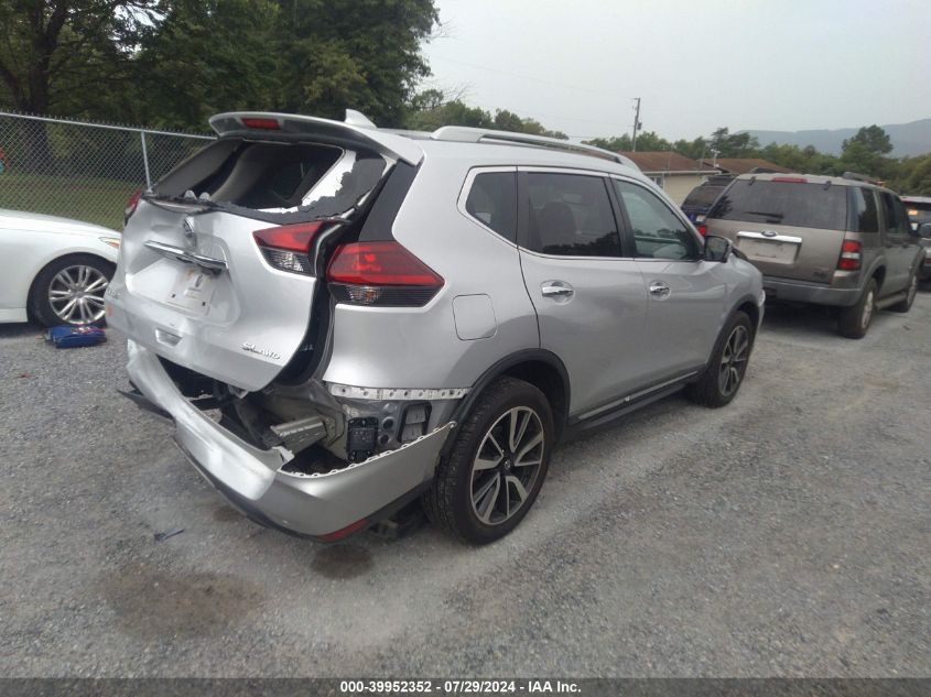 2020 Nissan Rogue Sl Intelligent Awd VIN: 5N1AT2MVXLC724905 Lot: 39952352