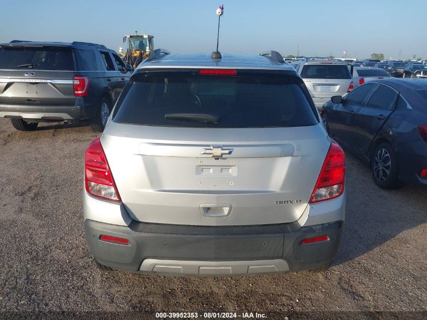 2016 Chevrolet Trax Lt VIN: 3GNCJLSB2GL240648 Lot: 39952353