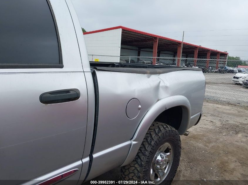 2006 Dodge Ram 2500 Slt/Trx4 Off Road/Sport/Power Wagon VIN: 1D7KS28D56J120357 Lot: 39952391