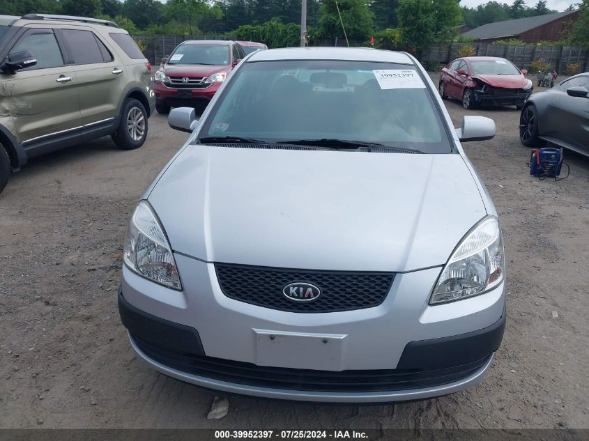 2006 Kia Rio Lx VIN: KNADE123666101644 Lot: 39952397