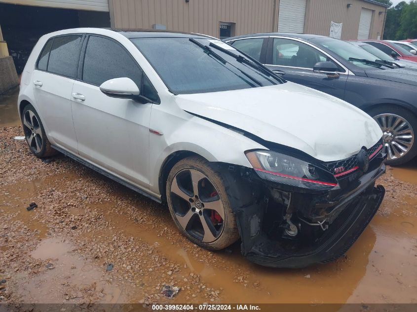 2015 Volkswagen Golf Gti 2.0T Se W/Performance Package 4-Door VIN: 3VW547AUXFM059967 Lot: 39952404