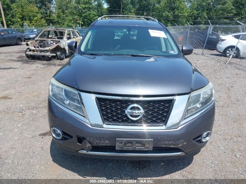 2013 Nissan Pathfinder Sv VIN: 5N1AR2MMXDC660839 Lot: 39952453