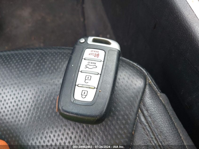 2013 Hyundai Sonata Limited 2.0T VIN: 5NPEC4AB9DH602702 Lot: 39952483