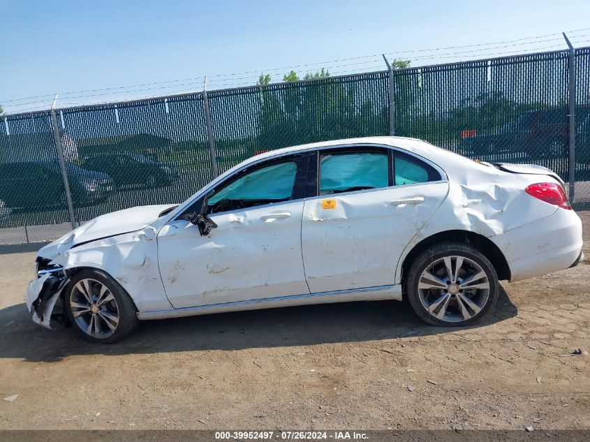 2016 Mercedes-Benz C 300 4Matic VIN: 55SWF4KB7GU109855 Lot: 39952497