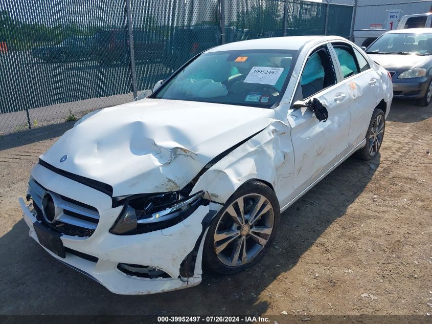 2016 Mercedes-Benz C 300 4Matic VIN: 55SWF4KB7GU109855 Lot: 39952497