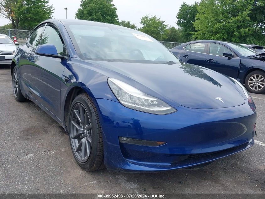 5YJ3E1EB5MF853256 2021 TESLA MODEL 3 - Image 1