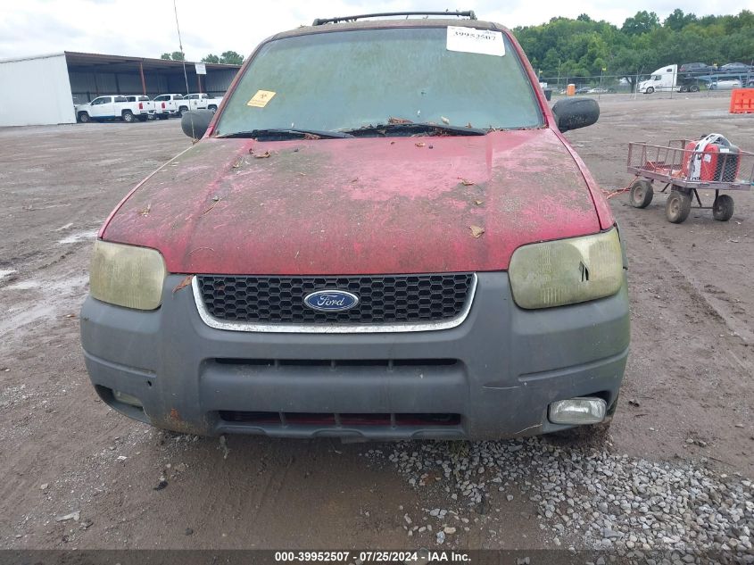 2001 Ford Escape Xlt VIN: 1FMYU04131KA35207 Lot: 39952507