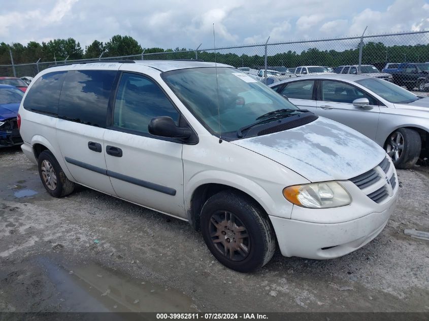 2005 Dodge Grand Caravan Se VIN: 1D4GP24R75B363490 Lot: 39952511