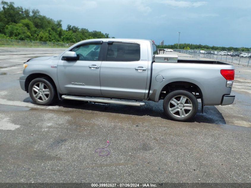 2008 Toyota Tundra Limited 5.7L V8 VIN: 5TFEV581X8X050957 Lot: 39952527