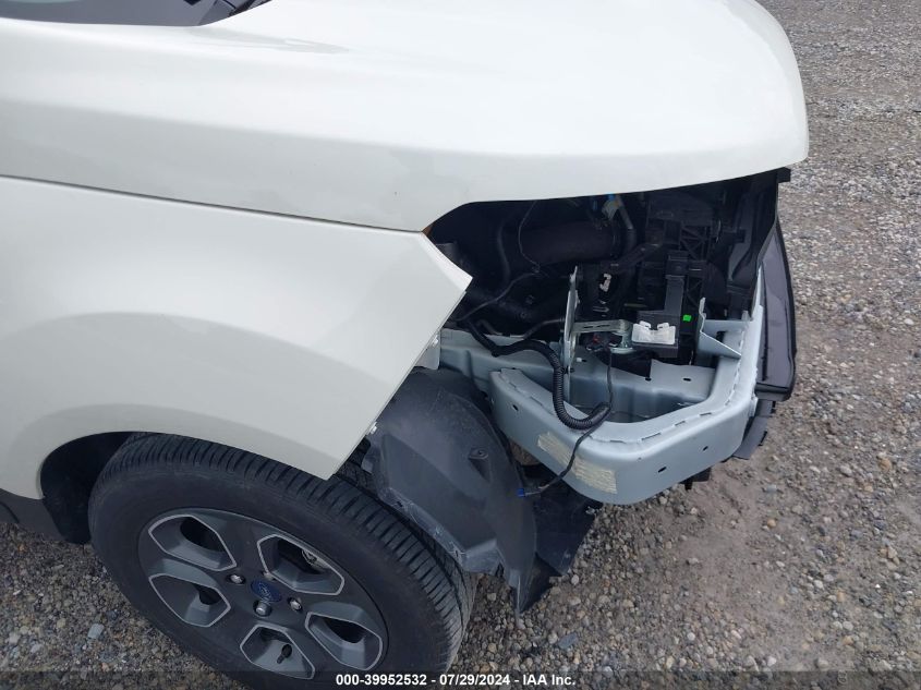 2020 Ford Ecosport S VIN: MAJ3S2FE2LC394504 Lot: 39952532