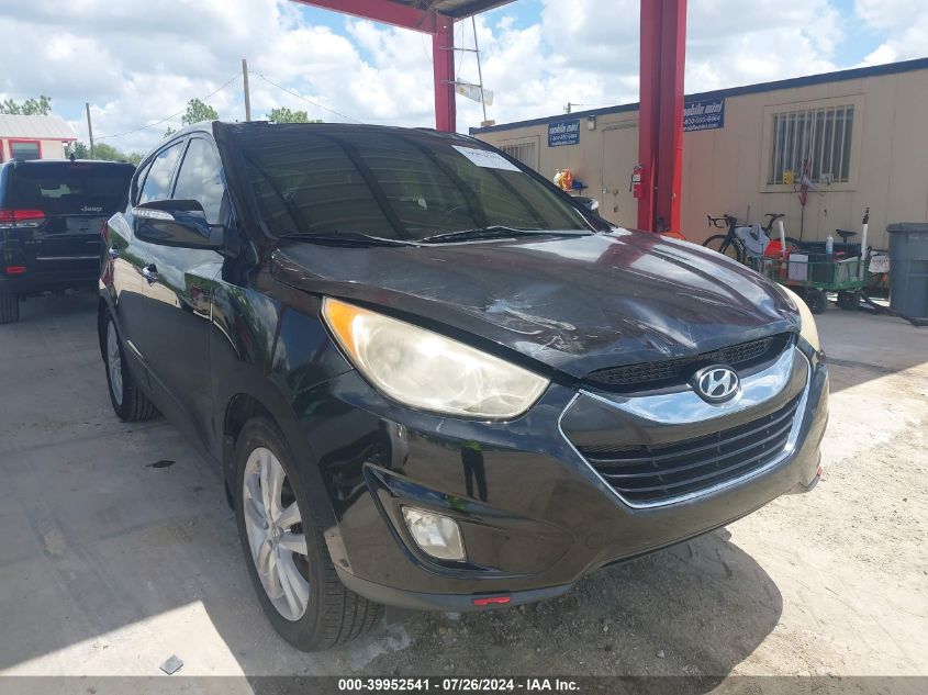 2012 Hyundai Tucson Limited VIN: KM8JUCAC3CU433856 Lot: 39952541