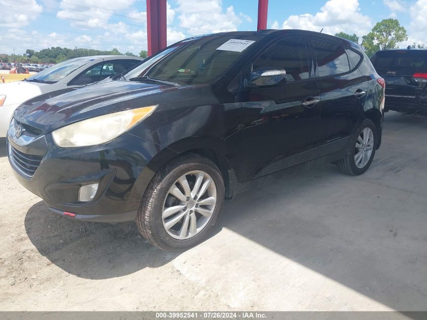 2012 Hyundai Tucson Limited VIN: KM8JUCAC3CU433856 Lot: 39952541