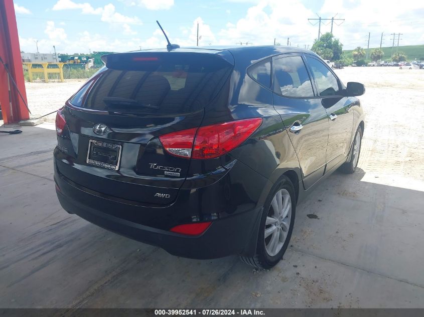 2012 Hyundai Tucson Limited VIN: KM8JUCAC3CU433856 Lot: 39952541