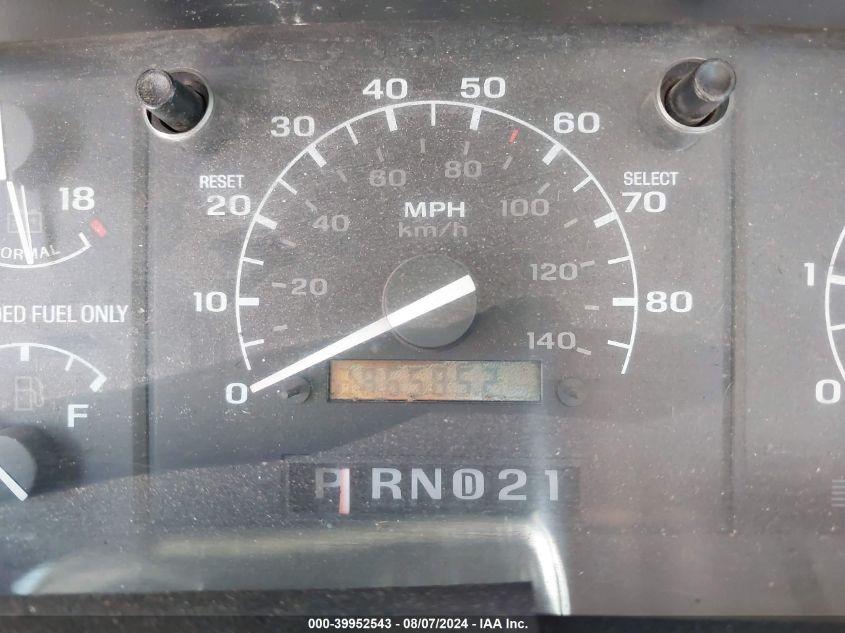 1992 Ford F150 VIN: 1FTEX14H7NKB43191 Lot: 39952543