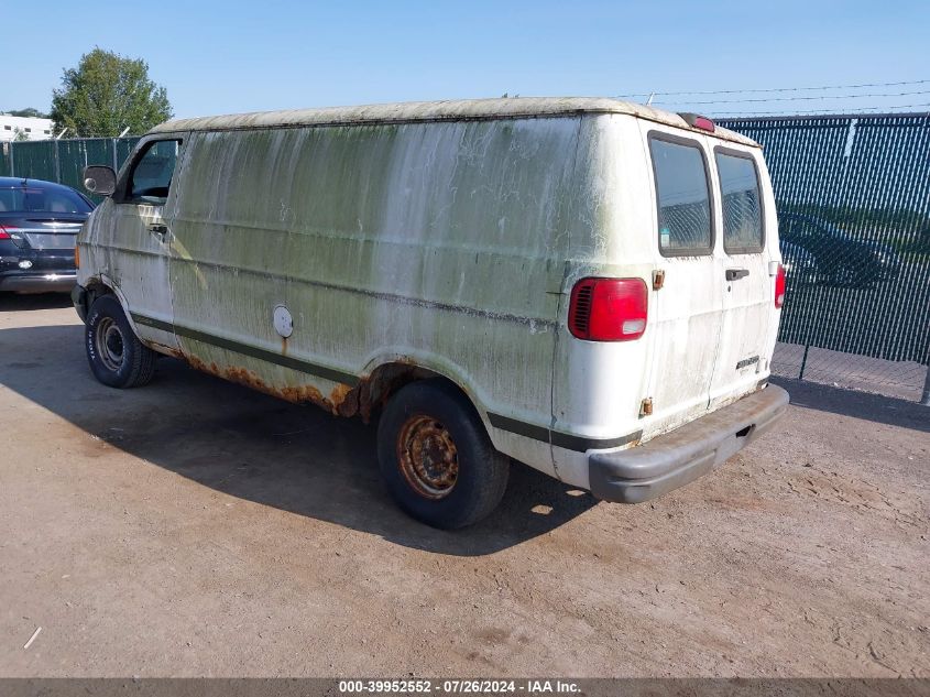 2B78B11Y8XK532497 1999 Dodge Ram Van