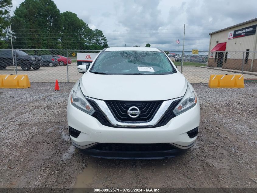 2017 Nissan Murano S VIN: 5N1AZ2MG5HN201206 Lot: 39952571