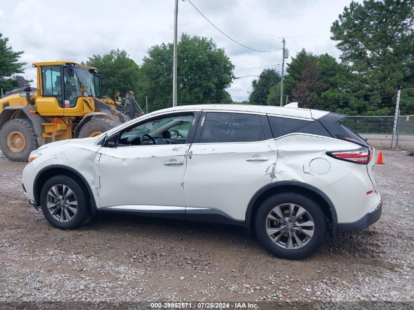 2017 Nissan Murano S VIN: 5N1AZ2MG5HN201206 Lot: 39952571