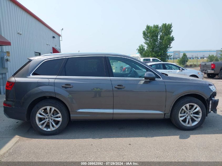 2019 Audi Q7 55 Premium/55 Se Premium VIN: WA1AAAF73KD031616 Lot: 39952592