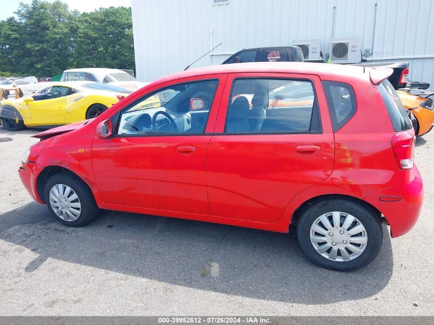 2004 Chevrolet Aveo VIN: KL1TD62624B182226 Lot: 39952612