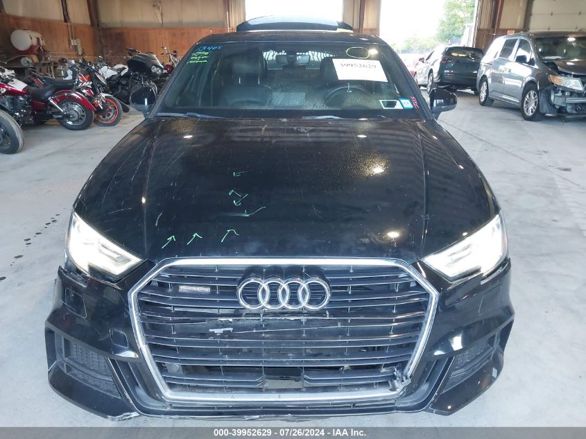 2018 Audi A3 Premium Plus VIN: WAUJ8GFF1J1032241 Lot: 39952629