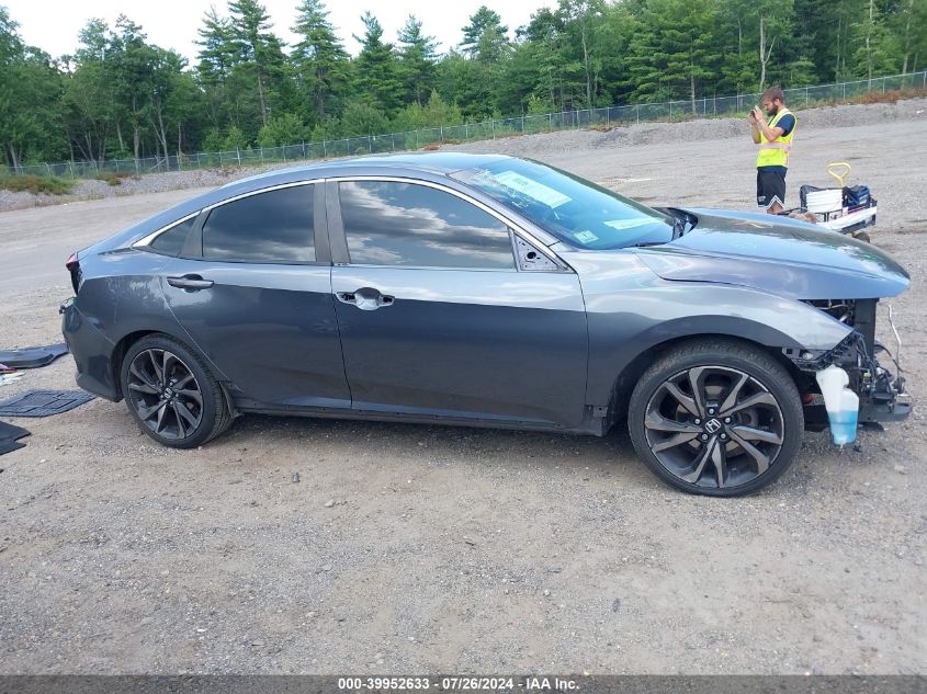 2019 Honda Civic Sport VIN: 2HGFC2F88KH584092 Lot: 39952633