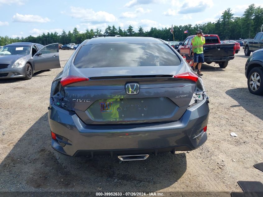 2019 Honda Civic Sport VIN: 2HGFC2F88KH584092 Lot: 39952633