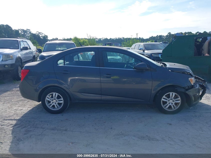 2012 Chevrolet Sonic 2Lt VIN: 1G1JC5SH5C4227508 Lot: 39952635