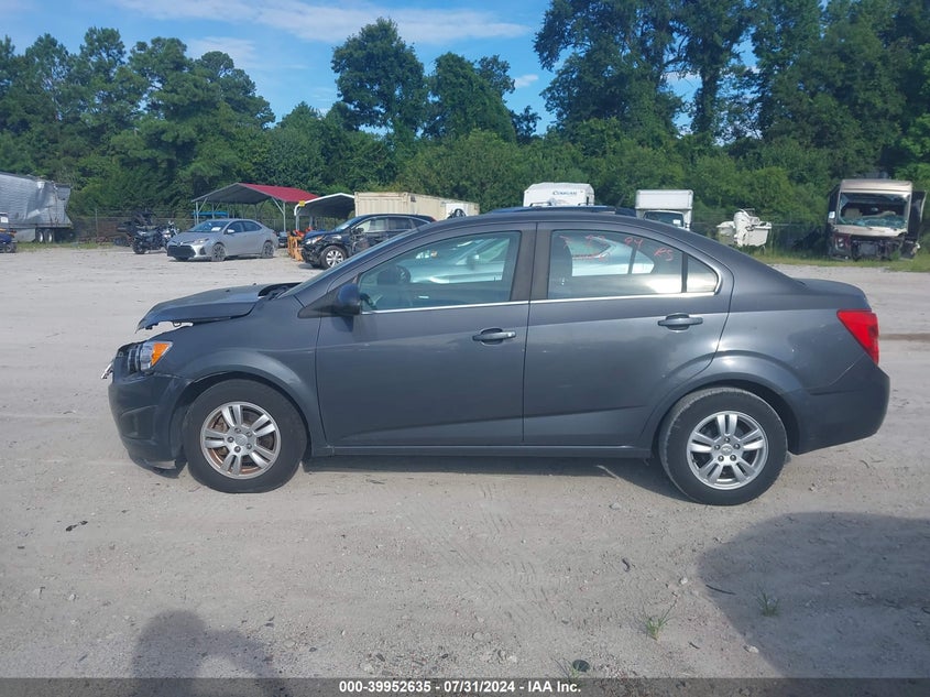 2012 Chevrolet Sonic 2Lt VIN: 1G1JC5SH5C4227508 Lot: 39952635