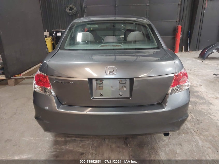 2009 Honda Accord 2.4 Lx-P VIN: 1HGCP26439A112329 Lot: 39952651