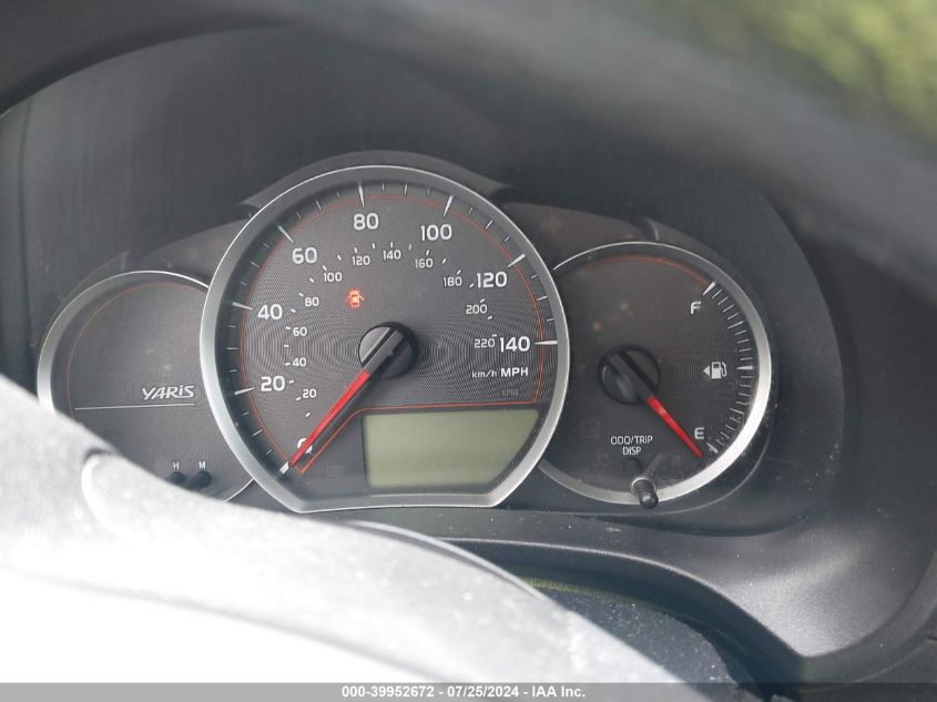 2012 Toyota Yaris Le VIN: JTDKTUD3XCD527309 Lot: 39952672