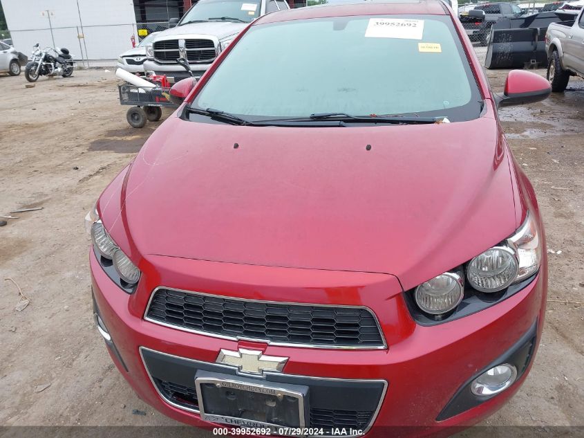 2014 Chevrolet Sonic Ltz Manual VIN: 1G1JF6SB1E4146520 Lot: 39952692