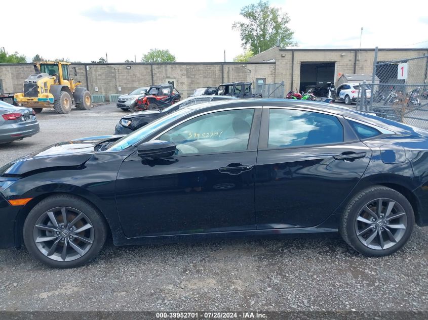 2020 Honda Civic Ex-L VIN: 19XFC1F73LE212754 Lot: 39952701