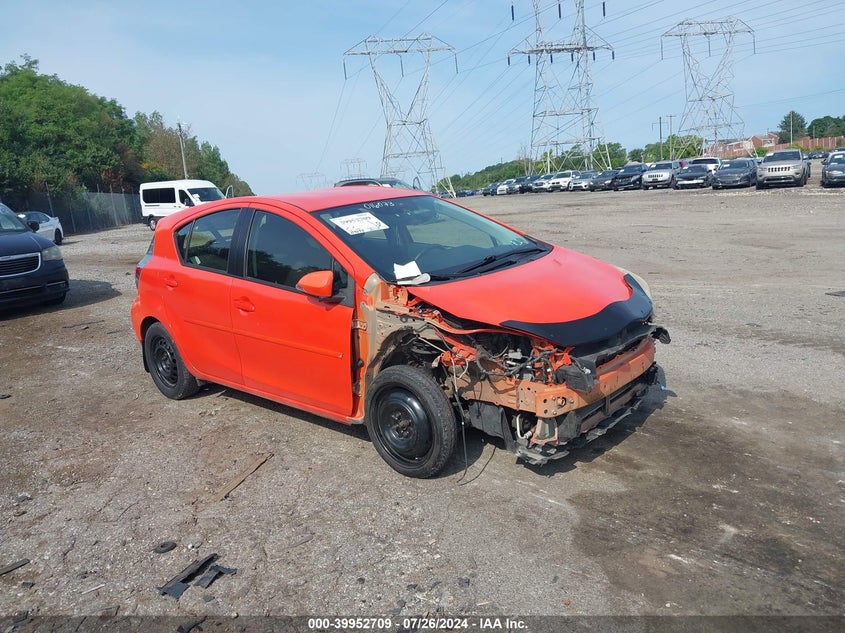 2012 Toyota Prius C Four/One/Three/Two VIN: JTDKDTB30C1016073 Lot: 39952709