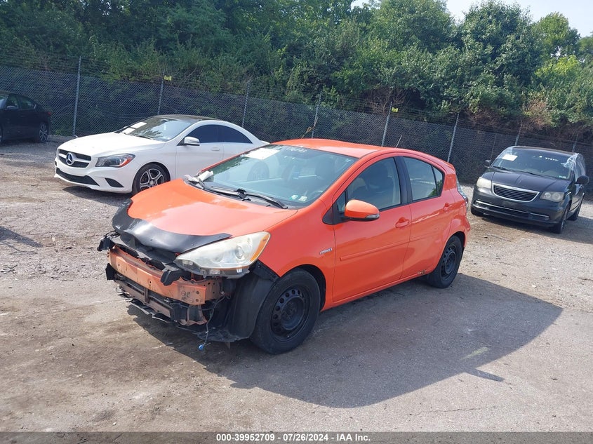 2012 Toyota Prius C Four/One/Three/Two VIN: JTDKDTB30C1016073 Lot: 39952709