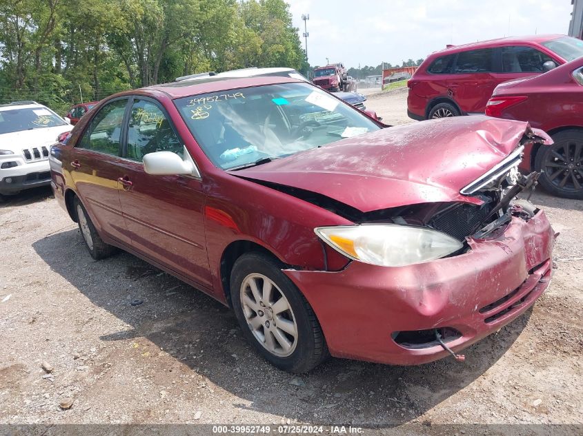 2003 Toyota Camry Le/Xle/Se VIN: 4T1BE30K33U228600 Lot: 39952749