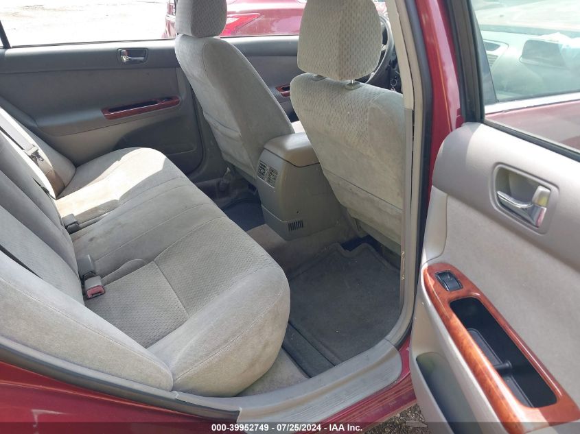 2003 Toyota Camry Le/Xle/Se VIN: 4T1BE30K33U228600 Lot: 39952749