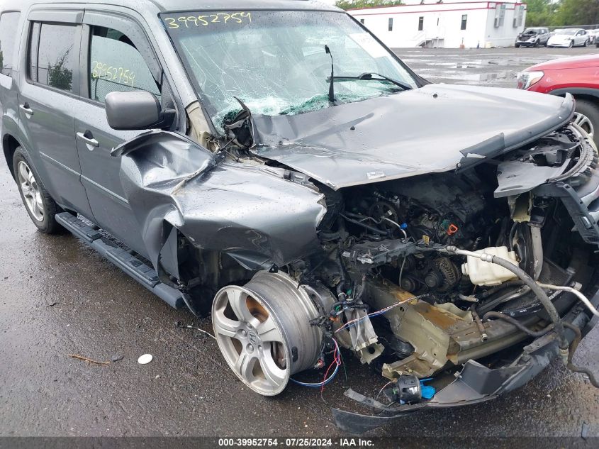 2012 Honda Pilot Ex-L VIN: 5FNYF4H55CB023997 Lot: 39952754